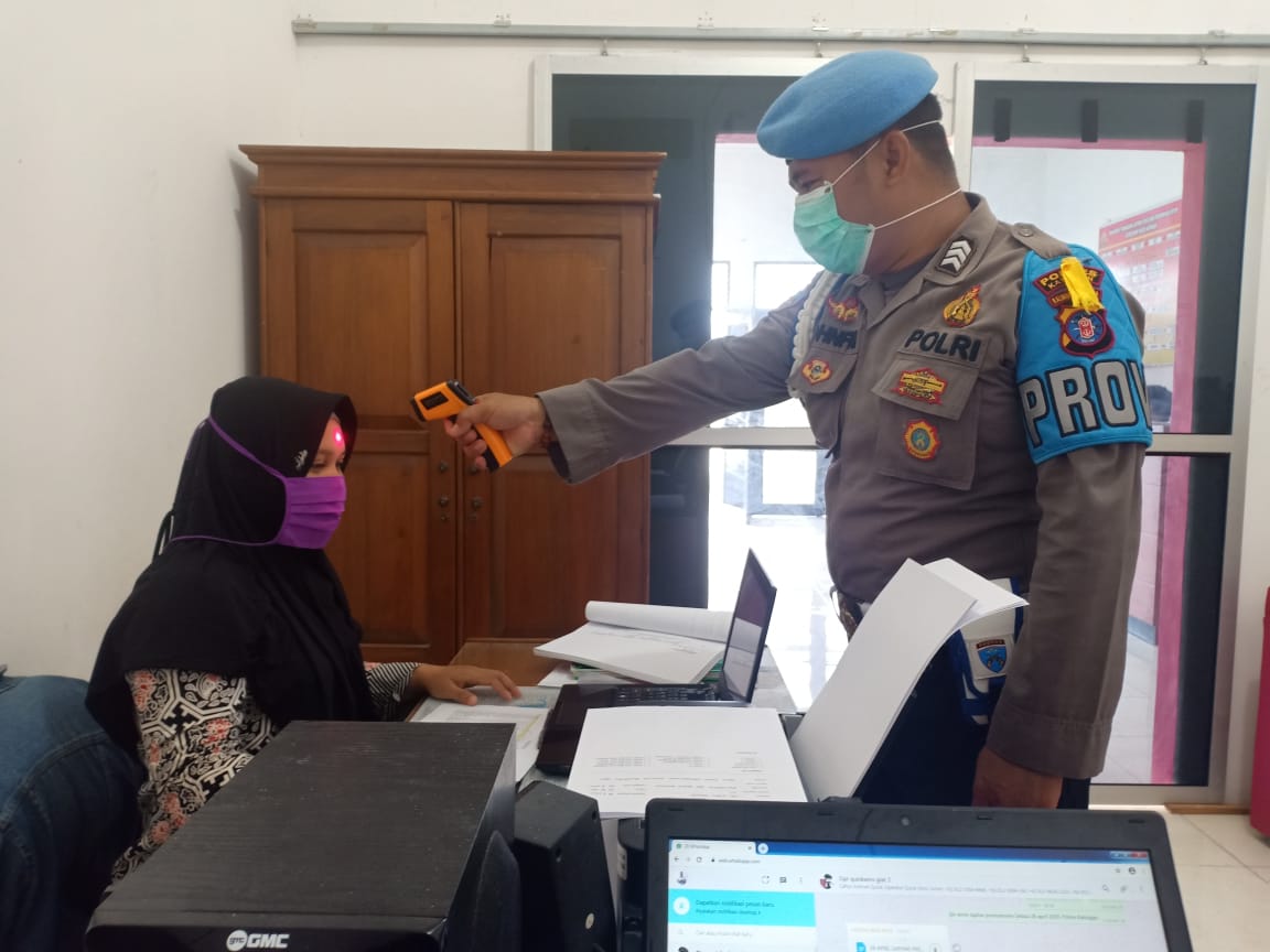 Polres Katingan Perketat Prokes Kalteng Co Selalu Update