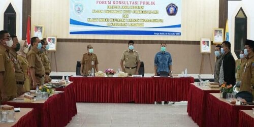 menghadiri ekspose akhir kegiatan KLHS dan IKLI