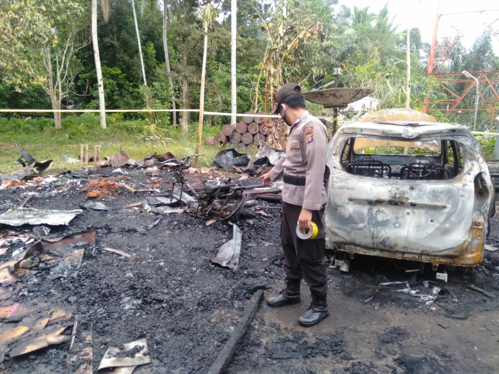 Satu keluarga Nyaris Terpanggang