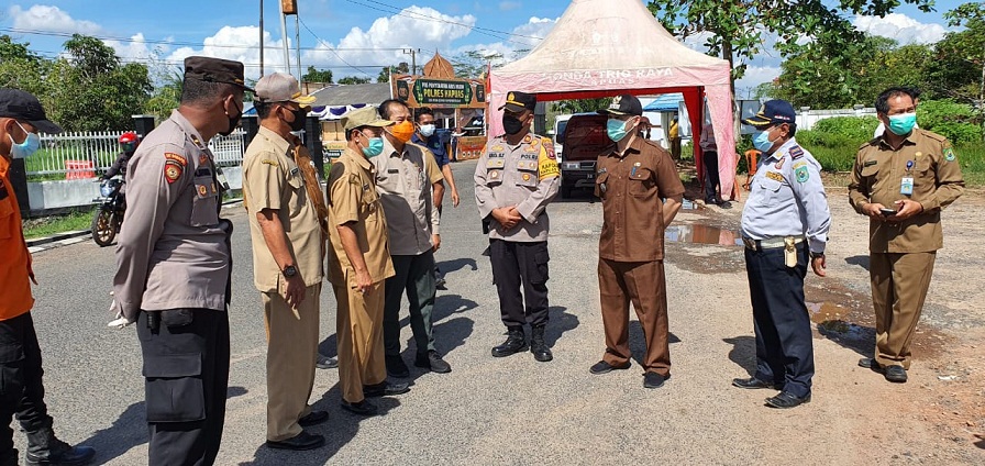 Pengetatan Perbatasan Kalteng-Kalsel