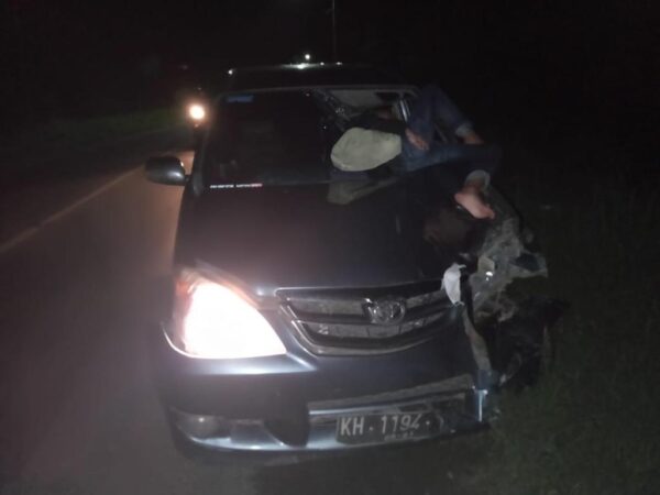 Kades Mentaren II Terlibat Lakalantas