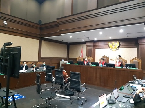 Persidangan Tipikor Mantan Kemensos RI