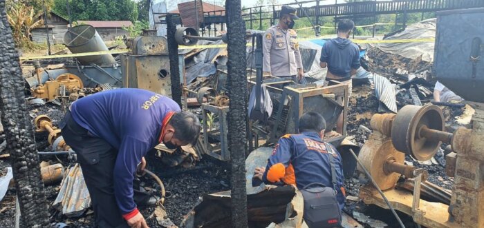 Tujuh Orang Diperiksa Dalam Kebakaran