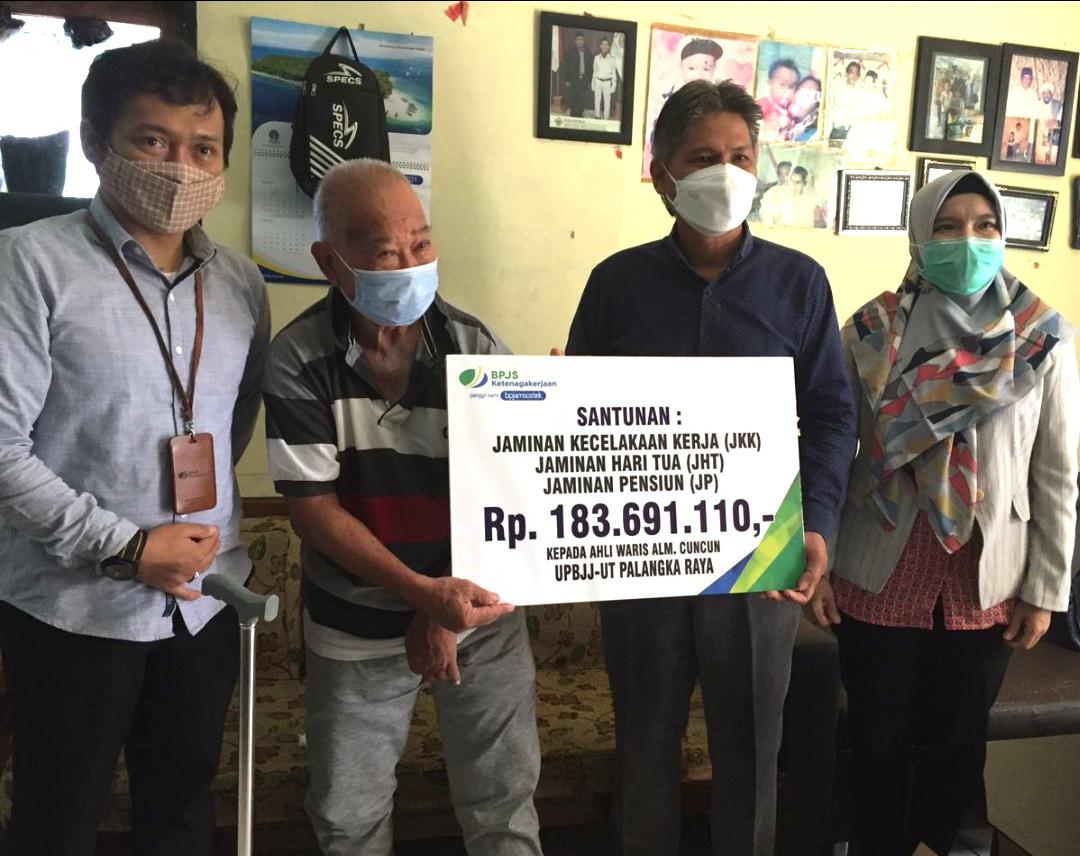BPJAMSOSTEK santunan palangka raya