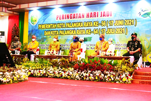 Dandim 1016/Palangka Raya Kolonel Inf Rofiq Yusuf, S.Sos menghadiri acara