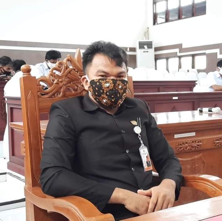 Anggota DPRD Gunung Mas, Pebrianto. / DPRD GUMAS