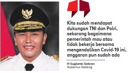 GUBERNUR KALIMANTAN TENGAH SUGIANTO SABRAN