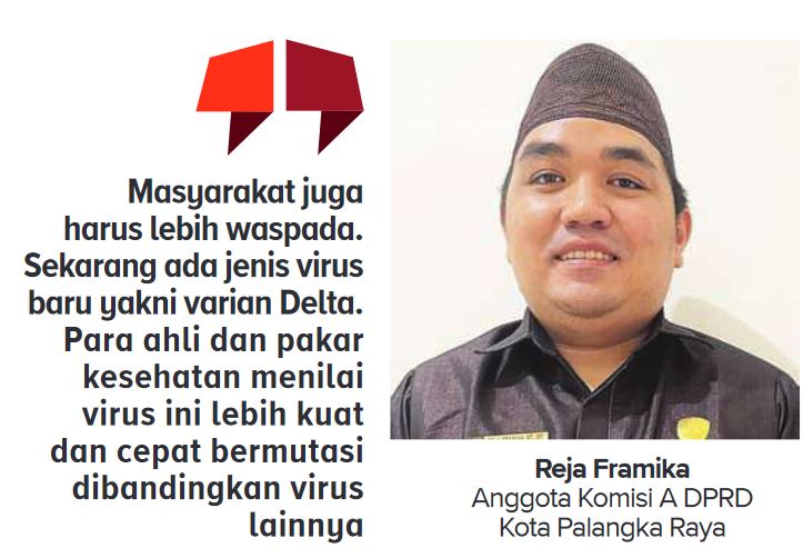 Reja FramikaAnggota Komisi A DPRD Kota Palangka Raya