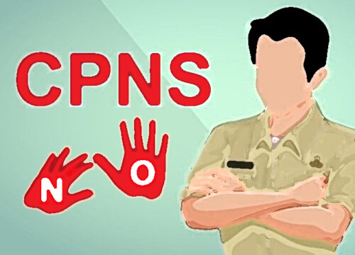 kecewa atas tidak di berikannya kesempatan guru honorer untuk menjadi PNS