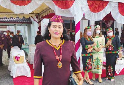 Anggota Dewan Perwakilan Rakyat Daerah (DPRD) Gunung Mas, Rayaniatie Djangkan