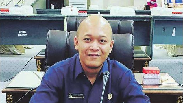 Anggota DPRD Barito Utara, Iqbal Reza Erlanda.