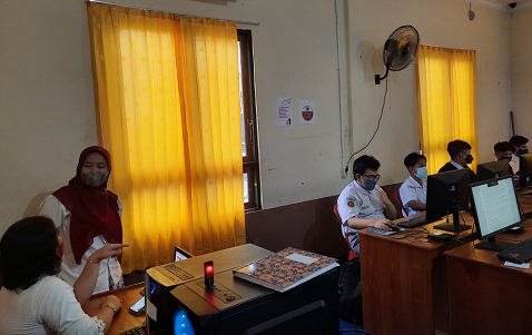 asesmen nasional sekolah di palangka raya