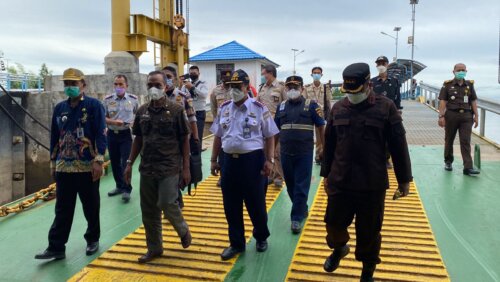 Sosialisasi Pencegahan Pungli di Pelabuhan Bahaur