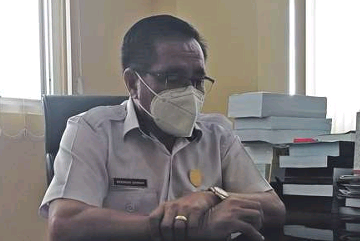 Ketua Dewan Perwakilan Rakyat Daerah Gunung Mas, Akerman Sahidar.