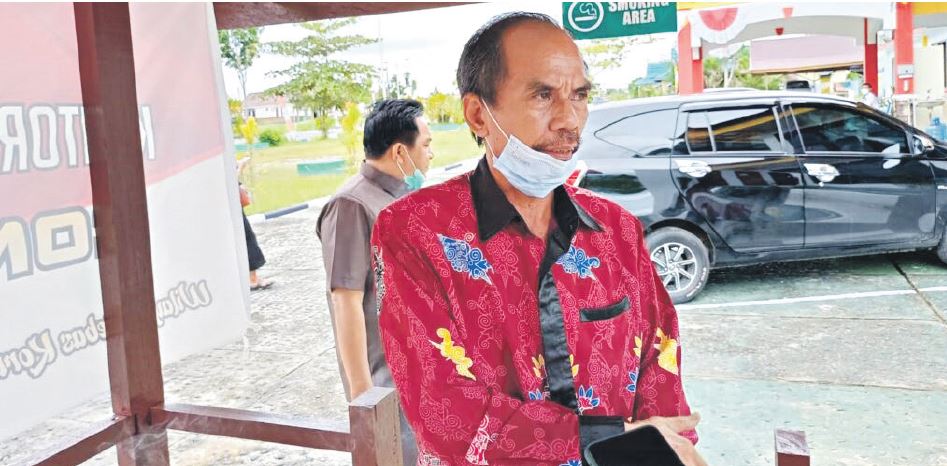 Ketua Komisi I DPRD Gunung Mas H Gumer.