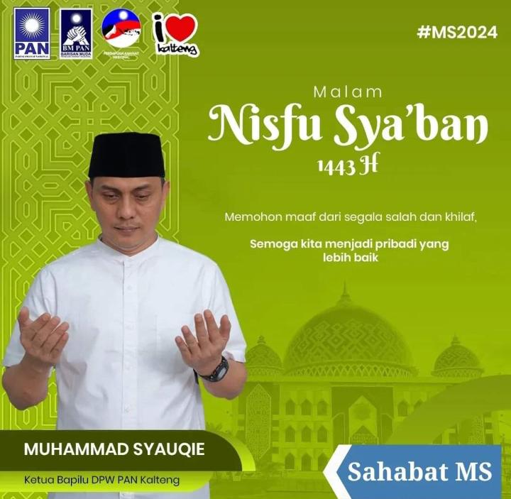 Ketua Bapilu DPW PAN Kalteng – Muhammad Syauqie