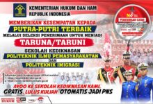 DIBUKA : Pendaftaran sekolah kedinasan Politeknik Ilmu Pemasyarakatan (Poltekip) dan Politeknik Imigrasi (Poltekim) tahun 2022.