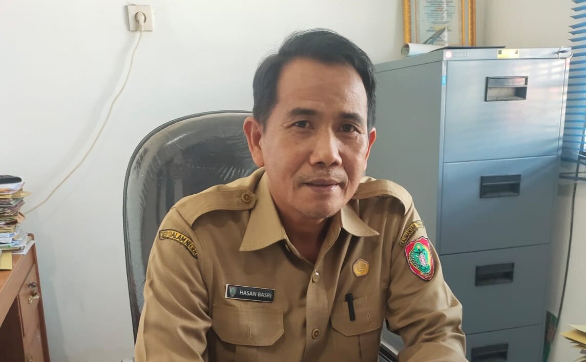 Kepala Unit Pelayanan Teknis Pelayanan Pendapatan Daerah (UPT-PPD) Samsat Kasongan Hasan Basri
