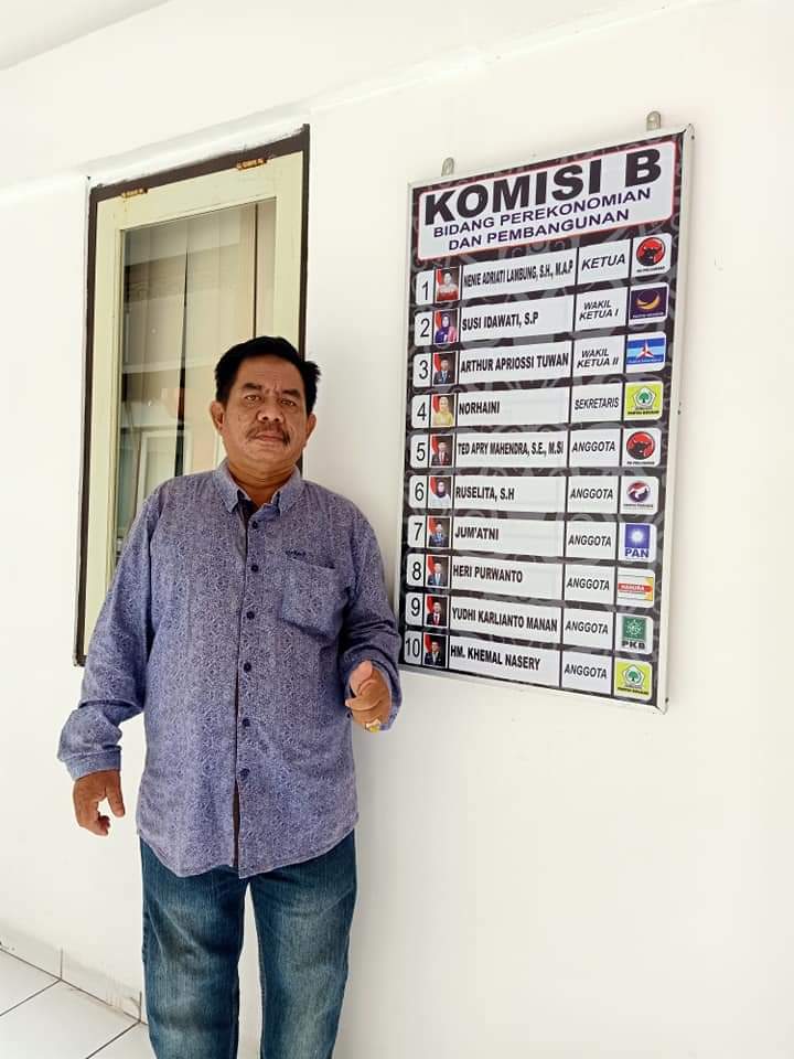 Anggota Komisi B DPRD Kota Palangka Raya Jum'atni