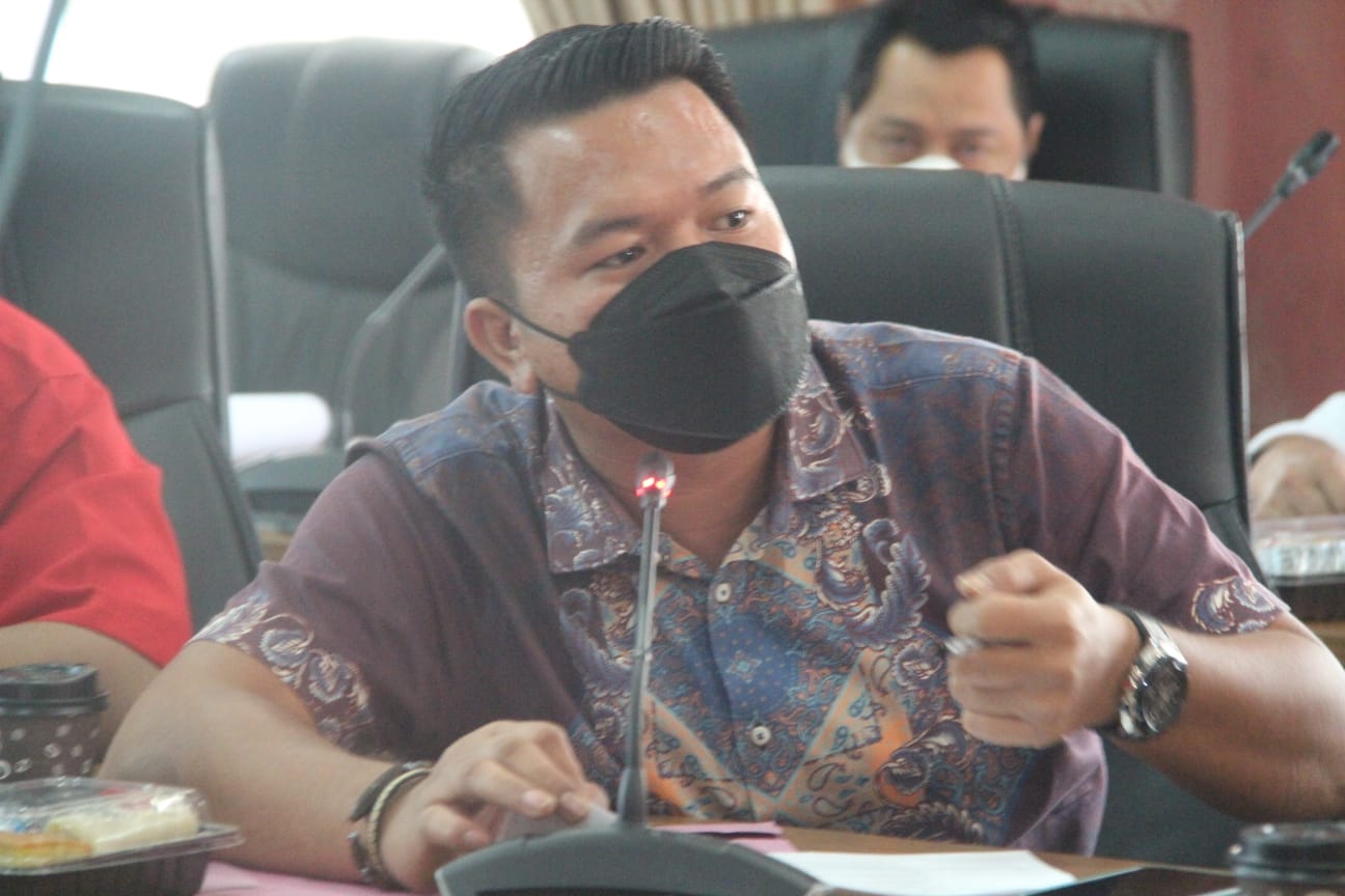 Anggota komisi C DPRD Kota Palangka Raya Yudhi Karlianto Manan