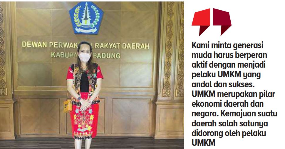 Anggota Dewan Perwakilan Rakyat Daerah (DPRD) Kabupaten Gunung Mas (Gumas) ,Nomi Aprilia