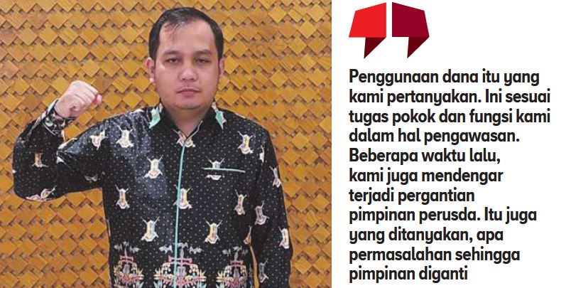 Anggota DPRD Kabupaten Gumas Evandi