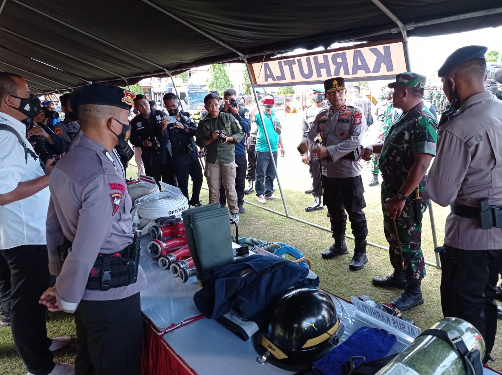 Gelar Pasukan Tanggap Bencana Alam