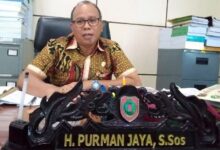 Anggota DPRD Provinsi Kalimantan Tengah (Kalteng) H Purman Jaya SE,