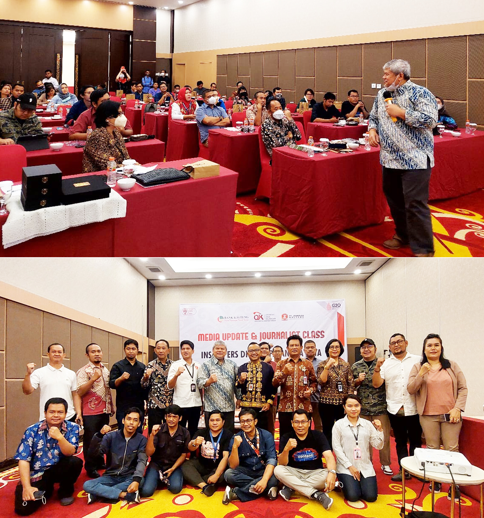 erkuat Sinergitas Antara Insan Pers Dengan Lembaga Jasa Keuangan