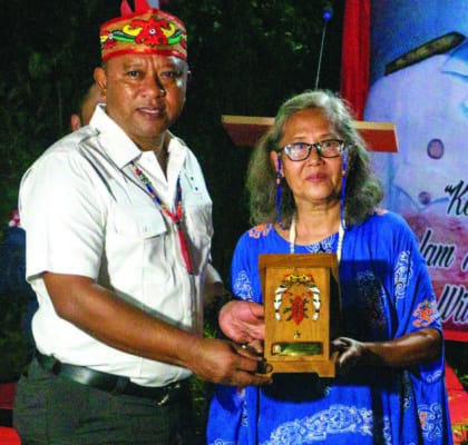 Anak Pahlawan Tjilik Riwut Ucapkan Terimakasih