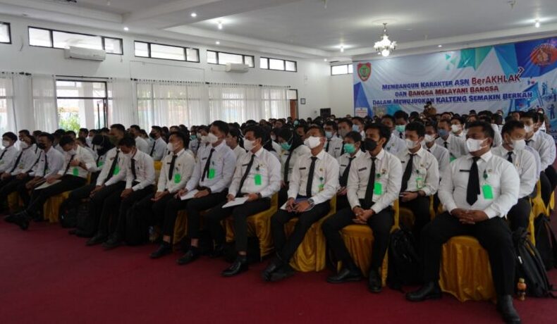 Peserta CPNS Hadiri Pelatihan Dasar