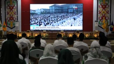 Wagub Hadiri Apel Hari Santri Nasional Tahun 2022 Secara Virtual