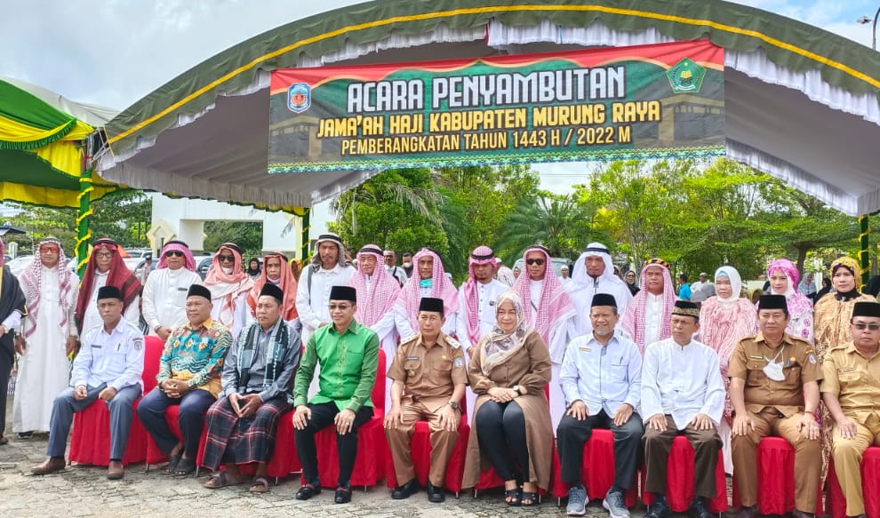 Sambut Jamaah Haji, Ini Pesan Bupati Murung Raya