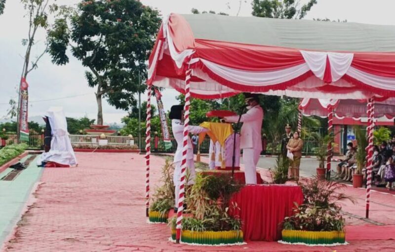 Bupati Mura Pimpin Upacara Peringatan HUT RI ke 77