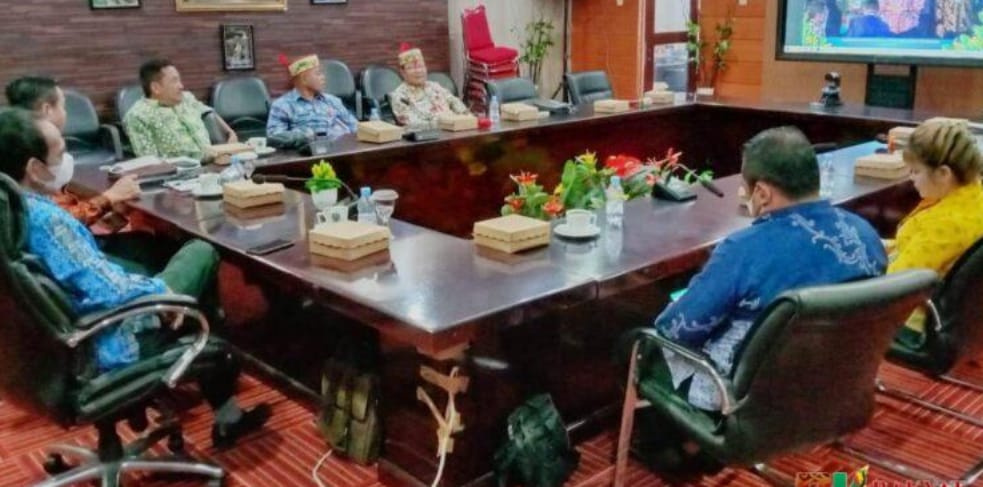 Pemkab Mura Ikuti Rakerna Akutansi dan Pelaporan Keuangan Secara Virtual