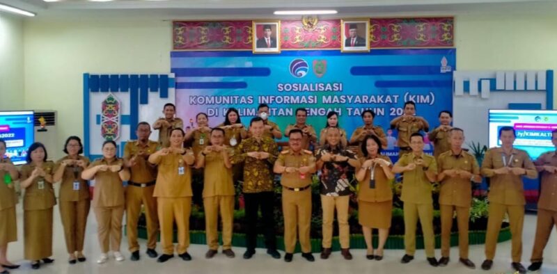 Diskominfo SP Murung Raya Mengikuti Sosialisasi Komunitas