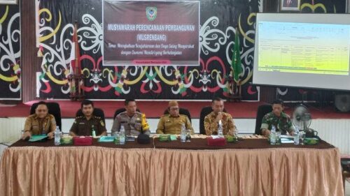 Camat dan Kades Absen Musrenbang