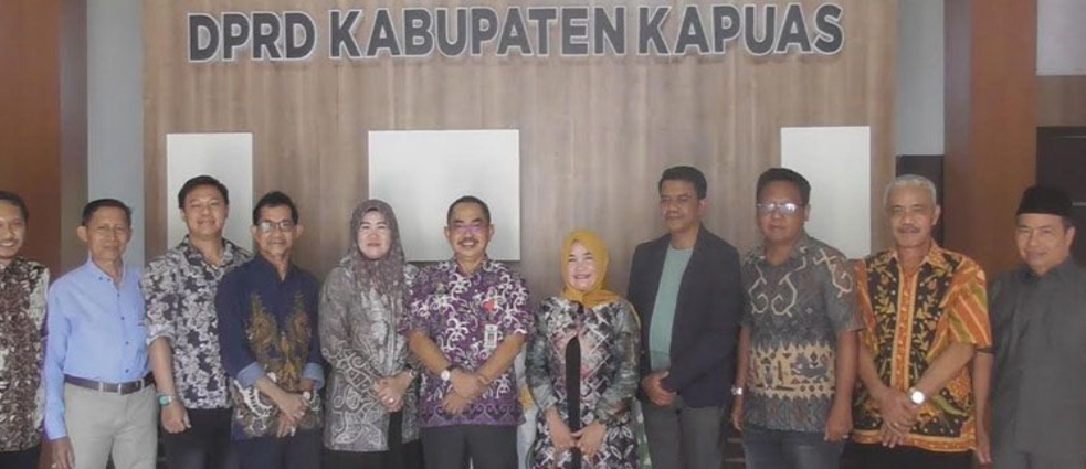 Sekwan menyambut kunjungan Wakil Ketua Komisi III DPRD Kabupaten Batola