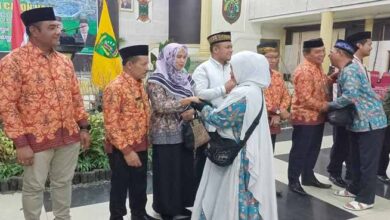 Wakil Bupati melepas CJH Bartim