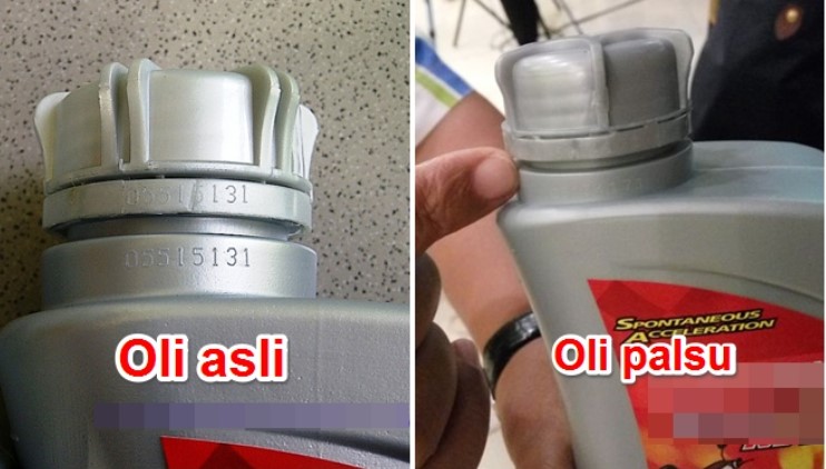 Oli Palsu Beredar di Palangka Raya