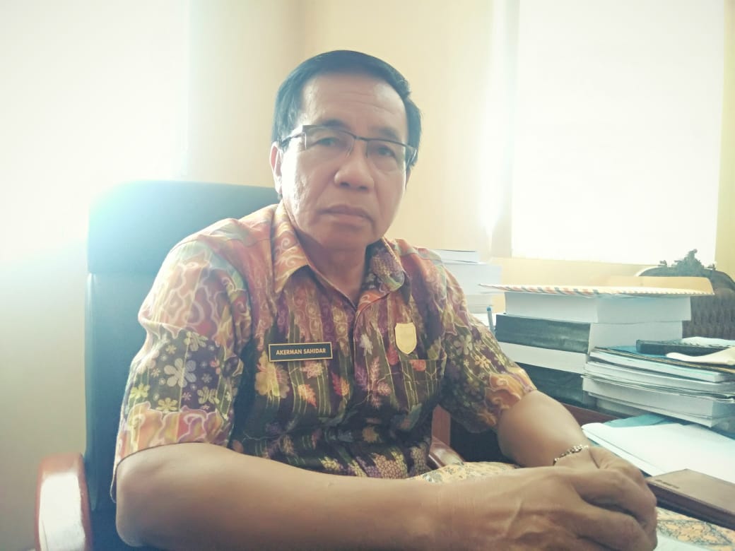 Akerman Sahidar Ketua DPRD Gunung Mas