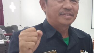anggota Dewan Perwakilan Rakyat Daerah (DPRD) Kabupaten Gumas Polie L Mihing