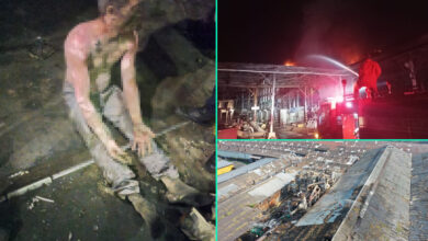 Korindo Terbakar, Tiga Karyawan Terluka Bakar,