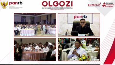 Wagub Kalteng Edy Pratowo tengah mengikuti kegiatan OLGOZI