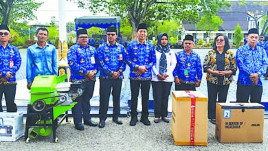 Bidang Koperasi, BLK dan Transmigrasi Terima Bantuan