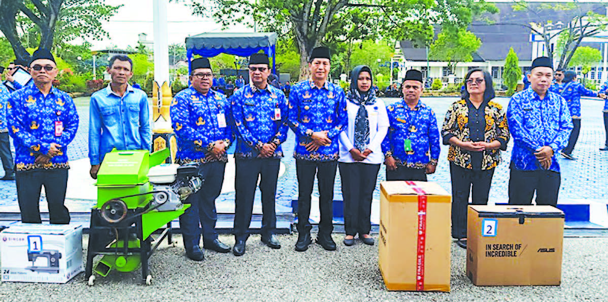 Bidang Koperasi, BLK dan Transmigrasi Terima Bantuan