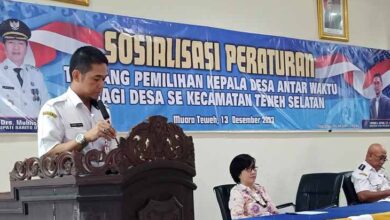 Dinsos PMD Barito Utara Sosialisasikan Perbup 21 Tahun 2021 tentang Pemilihan Kades PAW