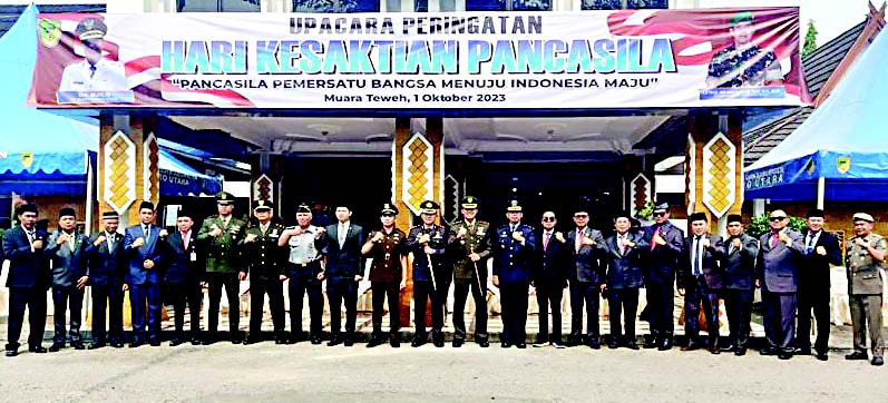 Pemkab Barito Utara Gelar Upacara Peringatan Hari Kesaktian Pancasila