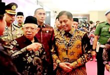 Pj Bupati Barito Utara Bertemu Wapres Ma'ruf Amin