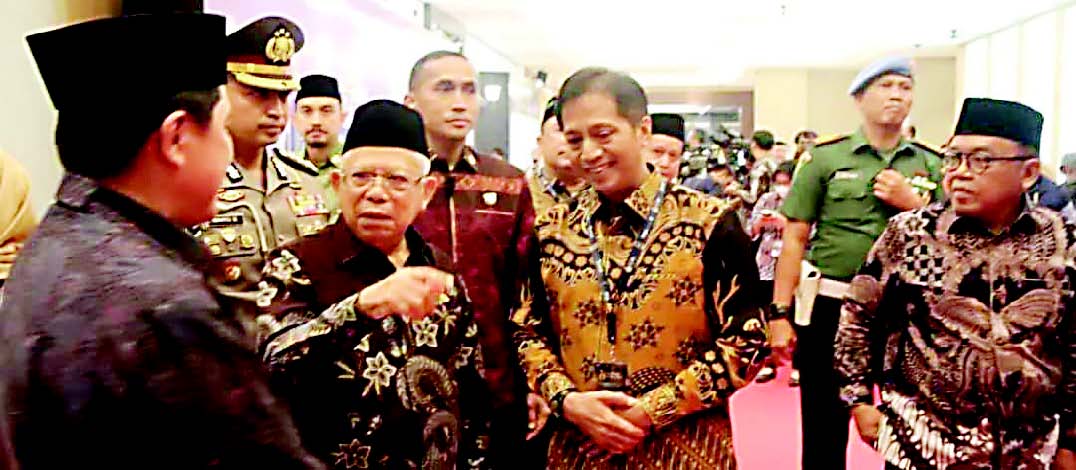 Pj Bupati Barito Utara Bertemu Wapres Ma'ruf Amin